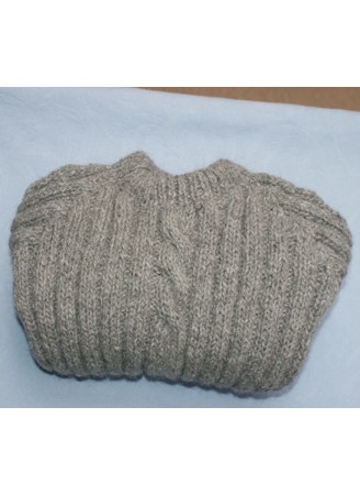 Natural 100% Alpaca childs jumper