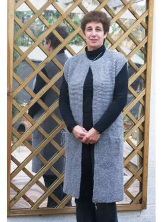 Steel Grey Long Jacket
