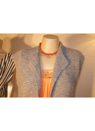 Steel Grey Long Jacket