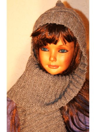 Natural 100% Alpaca snood