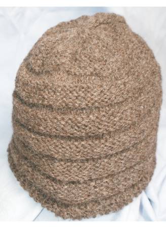 Natural 100% Alpaca hat