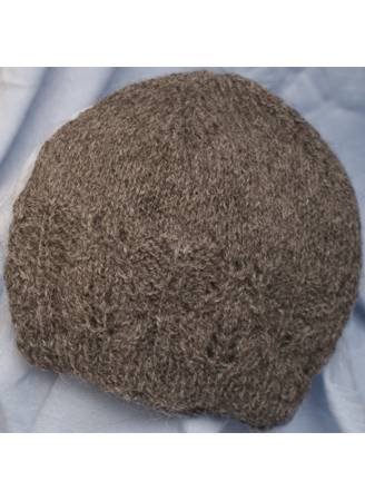 Natural 100% Alpaca hat