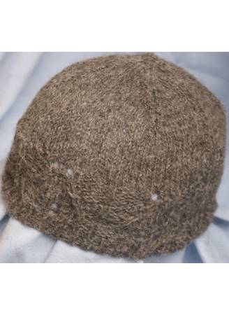 Natural 100% Alpaca hat