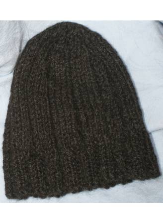 Natural 100% Alpaca hat