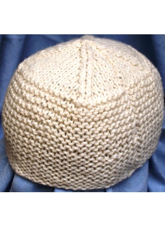 Natural 100% Alpaca hat