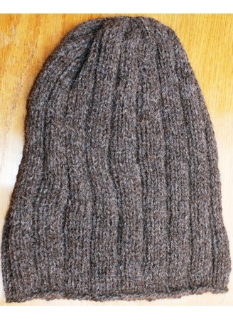 Natural 100% Alpaca hat