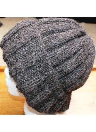 Natural 100% Alpaca hat