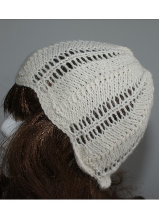 Natural 100% Alpaca hat