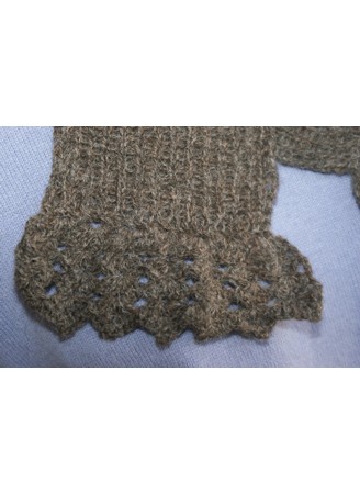 Natural 100% Alpaca scarf