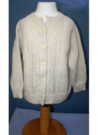 Yellow Button Cardie