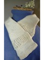 Natural 100% Alpaca scarf