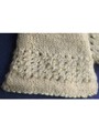 Natural 100% Alpaca scarf