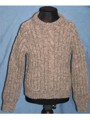 Natural 100% Alpaca childs jumper