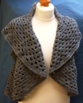 Crocheted Waist Circle Jacket